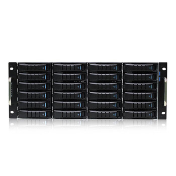 TOPAVID TP6436-10G万兆光纤nas存储服务器 216TB企业级存储容量 36盘位机架式磁盘阵列共享网络存储	