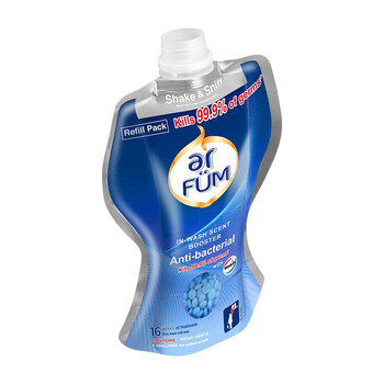 威露士纺优美系列留香珠柔顺护衣防静电持久留香 380g*1袋/海洋香