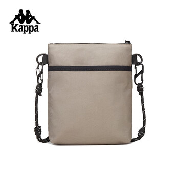 卡帕（Kappa）背靠背单肩包2024新款休闲复古腰包斜跨包K0EY8BD16