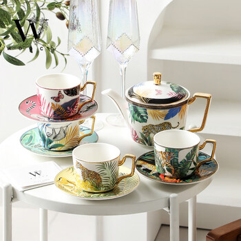 物取（WOOCH）陶瓷咖啡杯结婚礼物新婚礼盒乔迁伴手礼下午茶茶具套装新居礼品