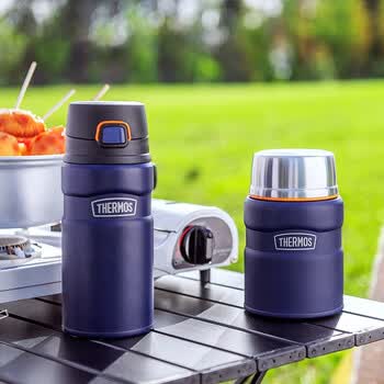 THERMOS焖烧杯520ml保温汤壶316钢保温饭盒保温桶宽口水杯TSK2-520S NVB