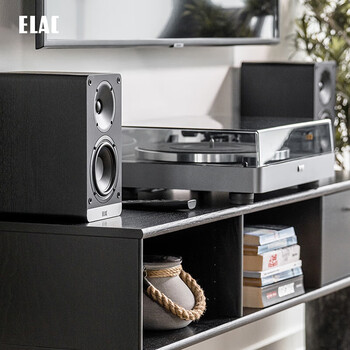意力（ELAC）CONNEX DCB41发烧级桌面音箱有源HiFi音响电脑音响USB接口高保真蓝牙音响 橙色一对
