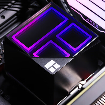 利民（thermalright）FROZEN INFINITY 360 BLACK 冰封无限 一体式水冷散热器 幻彩无限镜灯效 FI360 BLACK