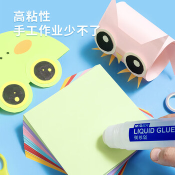 晨光（M&G）高粘度液体胶快干耐用胶水学生手工黏胶软胶头AWG97003125ml 12瓶装