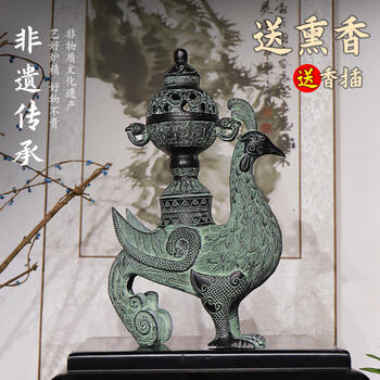 凤鸟青铜器价格报价行情- 京东
