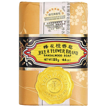 蜂花【特价】香皂 檀香型125g*10块 国货 亲肤洁净 沐浴肥皂