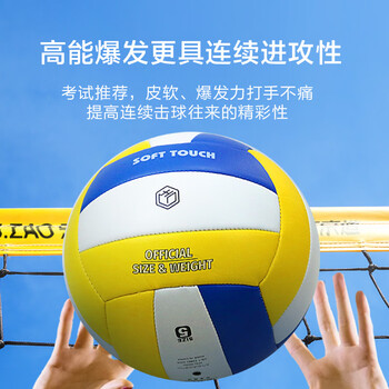 京东京造 力扣300排球中考训练比赛专用中小学生标准5号排球