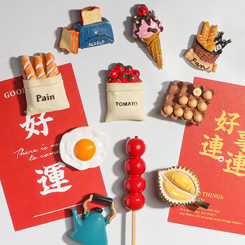 优学库 美食系列冰箱贴 3D立体厨房装饰冰箱贴 鸡蛋 仿真食物冰箱贴 圣诞节 热门商品 优学库 美食系列冰箱贴 3D立体厨房装饰冰箱贴 鸡蛋 仿真食物冰箱贴 圣诞节 热门商品