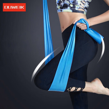 杜威克 弹力带瑜伽拉力绳男女健身阻力带运动拉伸力量伸展带 蓝绿色28磅 杜威克 弹力带瑜伽拉力绳男女健身阻力带运动拉伸力量伸展带 蓝绿色28磅