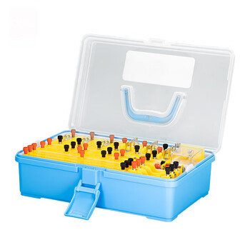 得力(deli)电磁学实验箱入门款 初中物理实验全套电磁学备考 电学实验箱学生文具生日开学礼物教材同步56件 得力(deli)电磁学实验箱入门款 初中物理实验全套电磁学备考 电学实验箱学生文具生日开学礼物教材同步56件