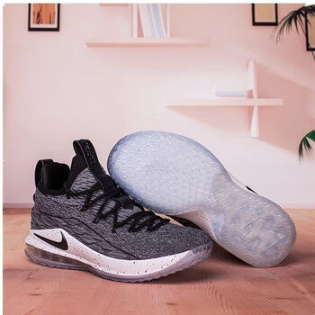 【官方旗舰店】詹姆斯15代男子低帮球鞋女鞋耐磨气垫男女运动鞋高颜值