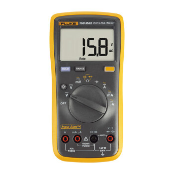 福禄克（FLUKE）15B MAX-01 数字万用表 掌上型多用表 自动量程 便携式带背光 仪器仪表