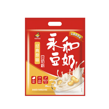 永和豆浆原味豆奶粉720g 30g*24小包 含膳食纤维 双蛋白 即食营养早餐