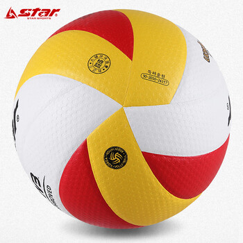 世达（star）排球超纤革专业比赛训练标准5号FIVB公认球VB225-34