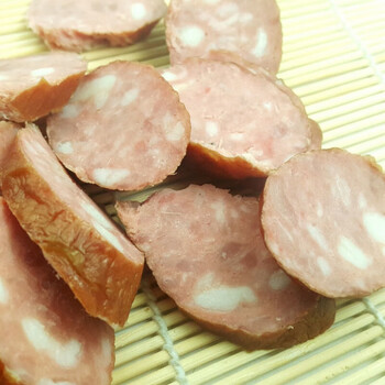 虎钢馋正宗哈尔滨红肠老式精制香肠老哈瘦肉儿童肠500g东北特产猪肉肠