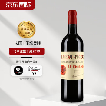 飞卓（FIGEAC）正牌干红葡萄酒 2019年份 750ml单瓶装 【圣爱美隆列级 JS98分】