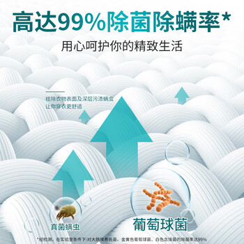 蔬果园 蓝盾除菌香水洗衣圆珠 除螨抑菌 去除污渍 持久留香 8g*30颗*6盒