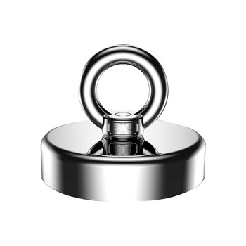 得印MG-D75磁块强磁打捞磁铁强力磁铁吸铁石0310河道打捞圆形直径75mm拉力0-420斤/1个