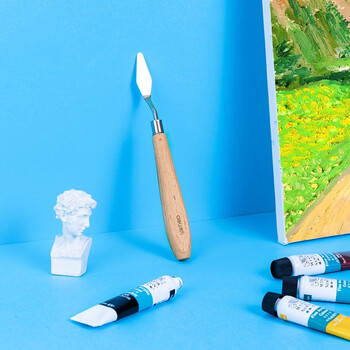 得力(deli)美术刮刀1#尖头水粉丙烯油画刮刀颜料调色刀不锈钢1号弯颈小号73902-1热门商品 得力(deli)美术刮刀1#尖头水粉丙烯油画刮刀颜料调色刀不锈钢1号弯颈小号73902-1热门商品