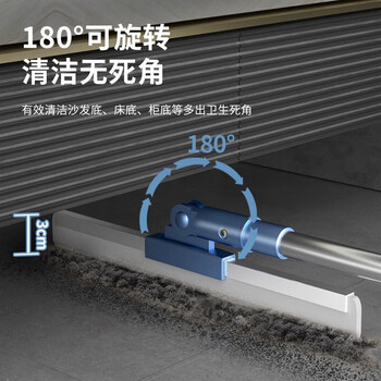 爱格（aige）硅胶刮水浴室刮水器家用卫生间扫地刮地板神器升级款55cm不留痕迹
