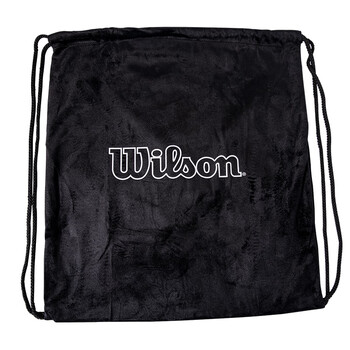 威尔胜（Wilson）黑色绒布篮球袋 WTEG22O06