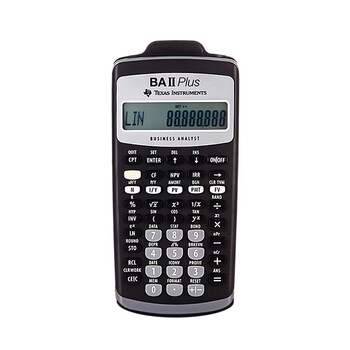 TEXAS INSTRUMENTS德州仪器（TEXAS INSTRUMENTS）TI BAII plus金融计算器 FRM/CFA考试机 官方标配