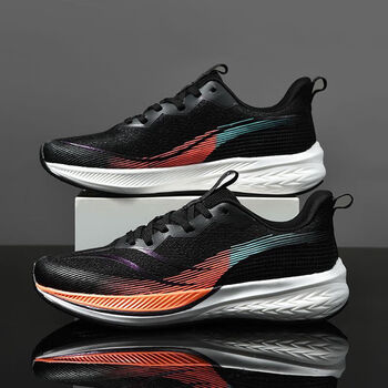 跑步鞋新款超轻减震跑鞋男透气高回弹竞速运 款4 38【图片 价格 品牌