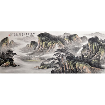 东北著名画家2次出价0306600s032 鹿耀世 《书法》鹿传霖后人3次