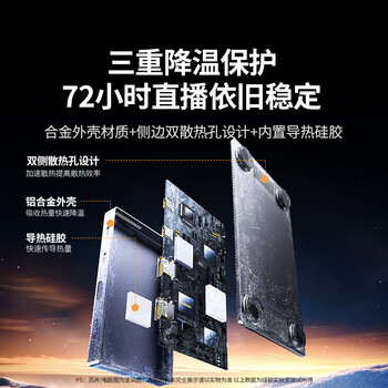 绿联HDMI双路视频采集卡4K高清输入 多路双机位直播2路适用索尼相机Switch/PS5手机电脑游戏录制35867