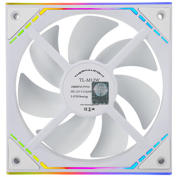 利民(thermalright)TL-M12W 12CM风扇 1500转速PWM S-FDB 轴承 幻彩无限镜框 12cm机箱风扇 利民(thermalright)TL-M12W 12CM风扇 1500转速PWM S-FDB 轴承 幻彩无限镜框 12cm机箱风扇
