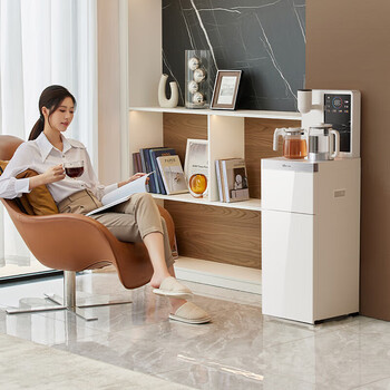 小熊（Bear）茶吧机 饮水机 【远程操控】全自动双出水烧水一体机 下置式 CBJ-E12G2