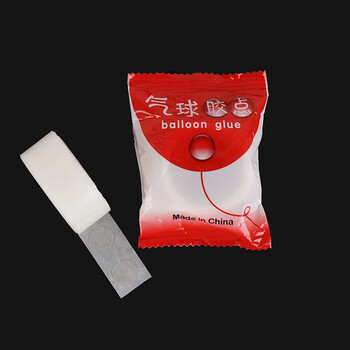 TaTanice 气球点胶 结婚贴纸神器粘窗花贴画福字多用双面胶节庆装饰1袋