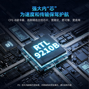 阿卡西斯Type-C3.2读卡器CFexpress Type B存储卡10Gbps相机读卡器适用苹果15/mac笔记本/iPad读取CR-3001