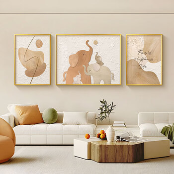 大象壁画价格及图片表- 京东