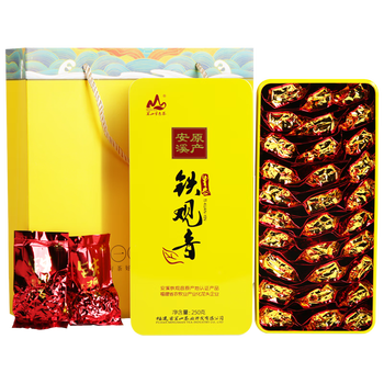 茗山生态茶乌龙茶土豪金 安溪铁观音 清香型 500g 礼盒装茶叶 茗山生态茶乌龙茶土豪金 安溪铁观音 清香型 500g 礼盒装茶叶