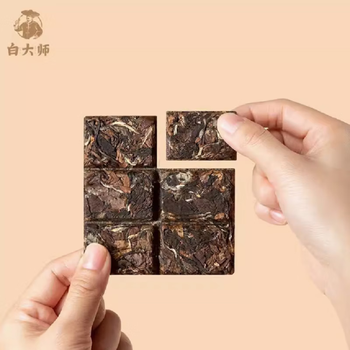 白大师经典2016年寿眉小方片 30g/片*1盒 福建福鼎白茶一级寿眉