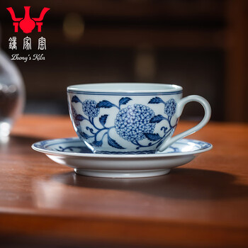 茶道具 青花 山水紋 嘉慶年製 款 蓋置 DT336 茶道具 青花 山水紋 嘉慶年製 款 蓋置 DT336 青瓷-蓋置/蓋置き安達窯