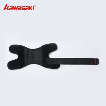 川崎（KAWASAKI）运动护膝篮球跑步羽毛球半月板护膝运动护具KF-3418黑色