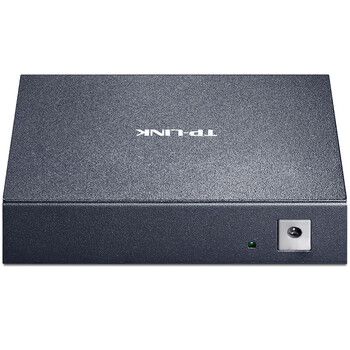 普联（TP-LINK）5口百兆交换机 家用企业监控网络网线分线器分流器 金属机身 支持端口自动翻转 TL-SF1005D