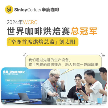 sinloy精品咖啡豆 精选阿拉比卡庄园 云南小粒咖啡豆 圆豆454g