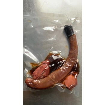 粮讯新鲜整套生驴鞭熟食滋补泡酒现杀特大金钱肉驴三件大号熟驴鞭带蛋