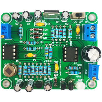 伍陆电子 热释远红外防盗器检修电路电子感应报警DIY制作焊接套件JS-56-11