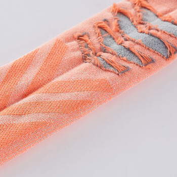 维克利奥（VICLeO）儿童足球袜过膝高筒青少年毛巾底防滑专业训练长筒袜V621369珊瑚粉袜底长18-20CM