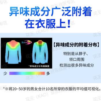 花王（KAO）空气清新剂370ml 衣物除味喷雾香氛衣服鞋柜除菌防霉去异味除臭剂
