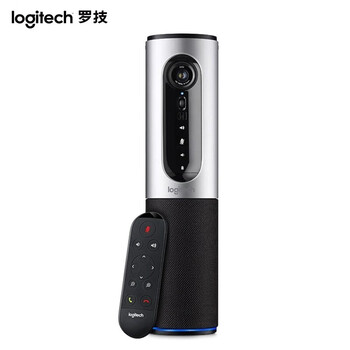 罗技（Logitech）高清视频会议网络摄像头 电脑摄像头USB外接桌面摄像头带麦克风隐私盖适用1-6人 CC2000E