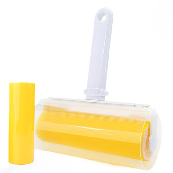 初舍（CHUSHE）粘毛器16cm+1个替换滚筒可水洗滚刷宠物毛发粘毛神器强力粘毛神器