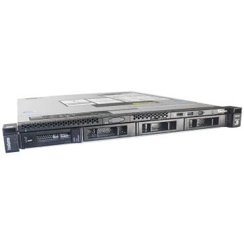 联想ThinkSystem SR258服务器主机 1U机架式ERP文件邮件服务器E2278G 2*16G 2*4T企业级单电含原装导轨一套 A