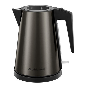 格来德电热水壶星级酒店宾馆客房电水壶烧水壶防干烧 D2212X钛黑-1200W功率-1.2L