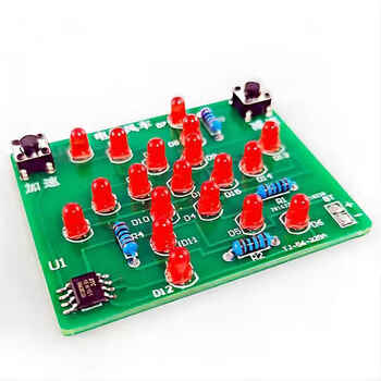 伍陆电子 电子风车套件对口单招高职考焊接实训趣味DIY组装练习TJ-56-229 套件+3节五号电池盒