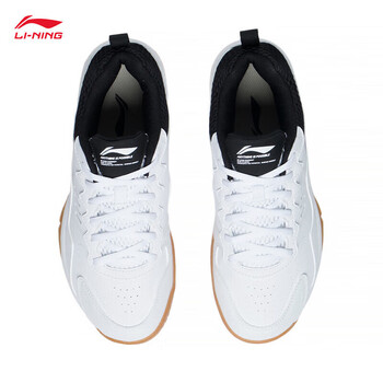 李宁羽毛球鞋全能王21V1情侣款训练鞋AYTS038 标准白/黑色-1 43.5 李宁羽毛球鞋全能王21V1情侣款训练鞋AYTS038 标准白/黑色-1 43.5